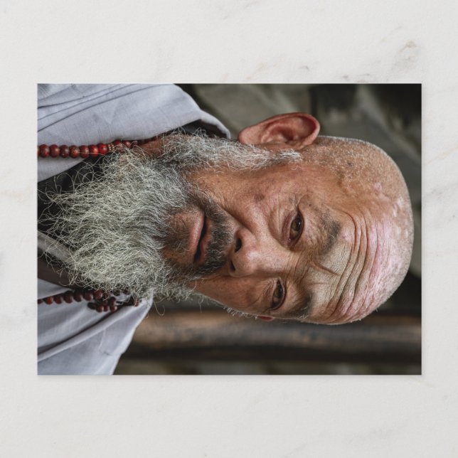 Postal Alter Chinesischer Mönch (Anverso)