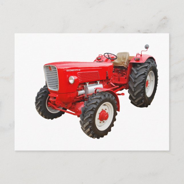 Postal Alter Traktor Güldner G 75 AS (Anverso)