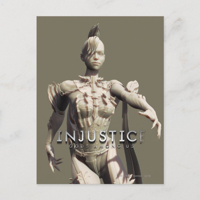 Postal Alternativa de escarcha asesina (Anverso)