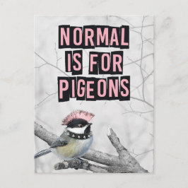 Postal Alternative Punk Bird Anti Conformity