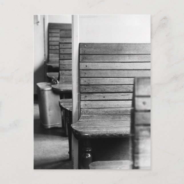 Postal Altes Zugabteil (Anverso)
