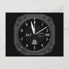 Postal Altímetro de aeronaves