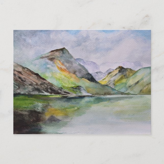 Postal Altiplano escocés (Anverso)