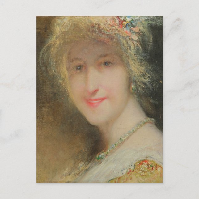 Postal Altisidora, Don Quijote (Anverso)