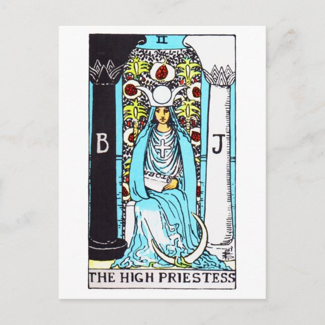 Postal altisonos de tarot (Anverso)