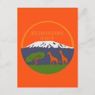 Postal Altitud de Kilimanjaro