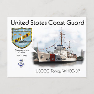 Postal Alto cortador de la resistencia de USCGC Taney