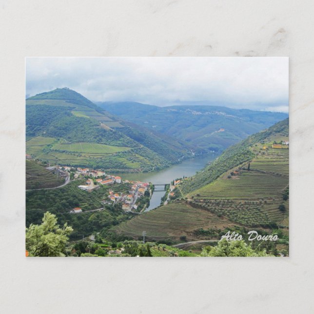 Postal Alto Douro, Patrimonio de la Humanidad por UNESCO  (Anverso)