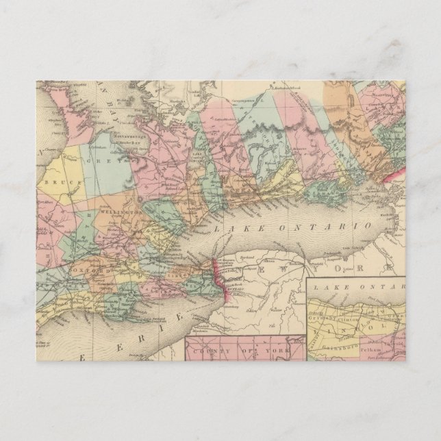 Postal Alto oeste de Canadá (Anverso)