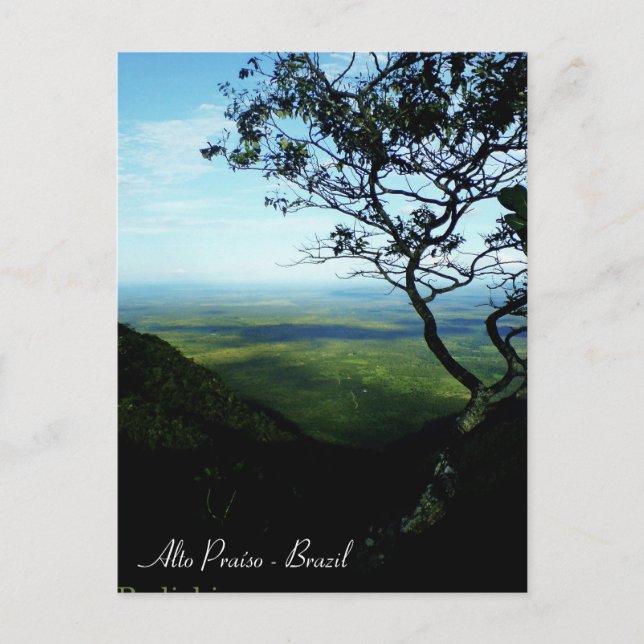 Postal Alto paraíso - Brasil (Anverso)