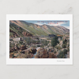 Postal Alto puente en el bucle