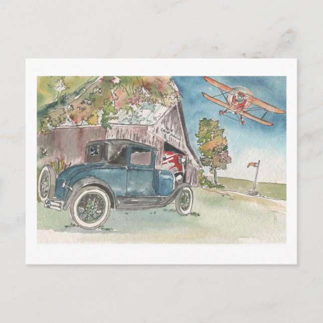 Postal Alto vuelo (Anverso)