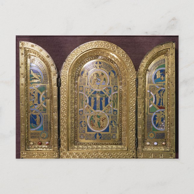 Postal Alton Towers Triptych, c.1150 (Anverso)