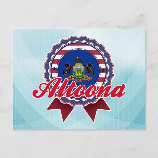 Postal Altoona, PA (Anverso)