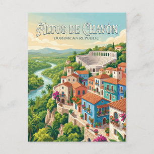Postal Altos de Chavón República Dominicana