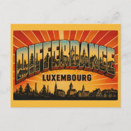 Postal Altos hornos de Differdange Luxemburgo