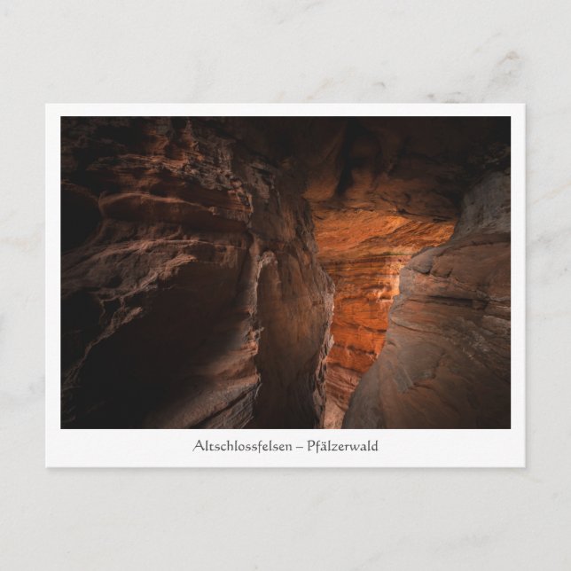 Postal Altschlossfelsen (Anverso)