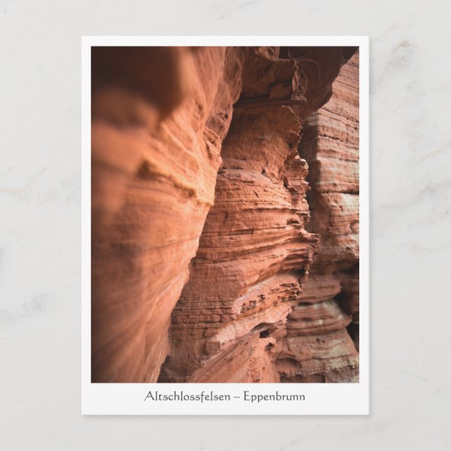 Postal Altschlossfelsen (Anverso)