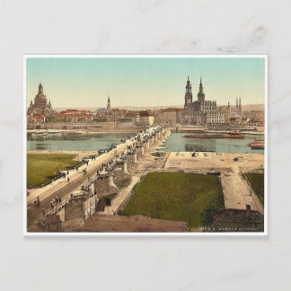 Postal Altstadt, Dresden, visto desde el Ministerio de Gu