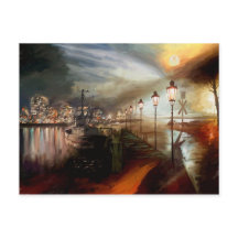 Alucinación de la lámpara de la calle