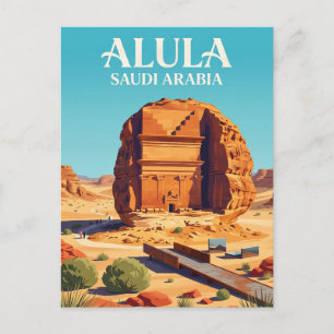 Postal AlUla Arabia Saudita