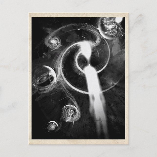 Postal Alusión Misteriosa - Postcard (Anverso)