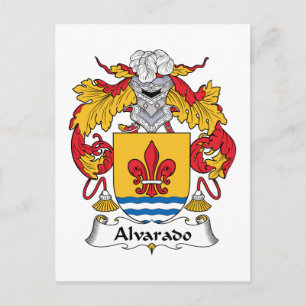 Postal Alvarado Family Crest