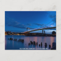 Alvsborgsbron Gothenburg Sunset Sky