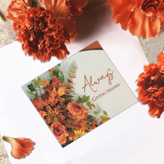 Postal Always Giving Thanks