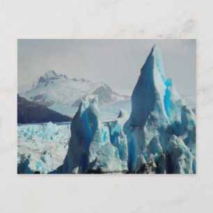 Postal Alza De Hielo En El Glaciar Andino Perito Moreno