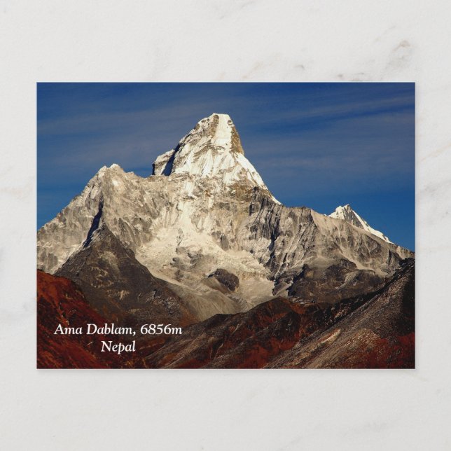 Postal Ama Dablam (Anverso)