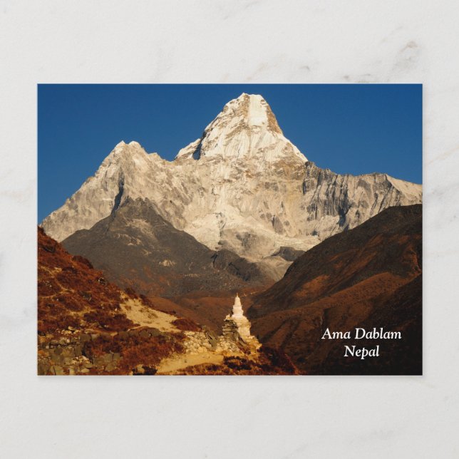 Postal Ama Dablam (Anverso)