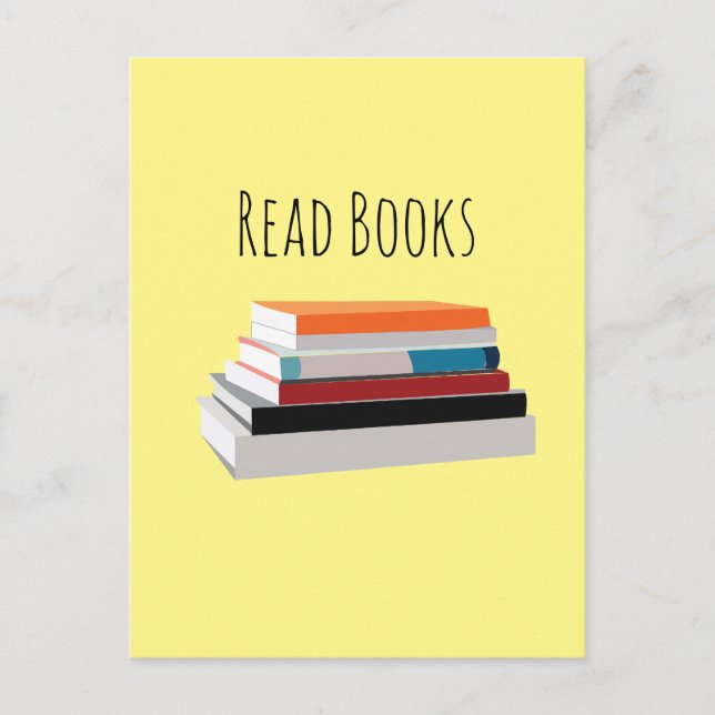 Postal Ama Libros Amante de los Libros (Anverso)