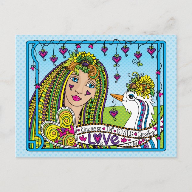 Postal Amabilidad En Dar_ (Anverso)