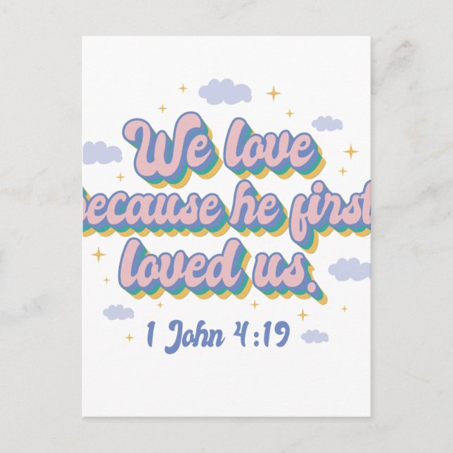 Postal Amado más allá de la medida (Anverso)