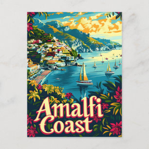 Postal Amalfi Coast Vintage
