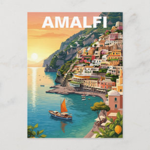 Postal Amalfi Italia