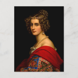 Postal Amalia von Schintling Belleza bávara