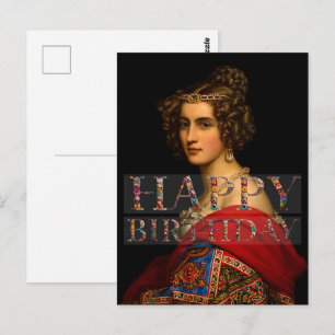Postal Amalia von Schintling Feliz cumpleaños
