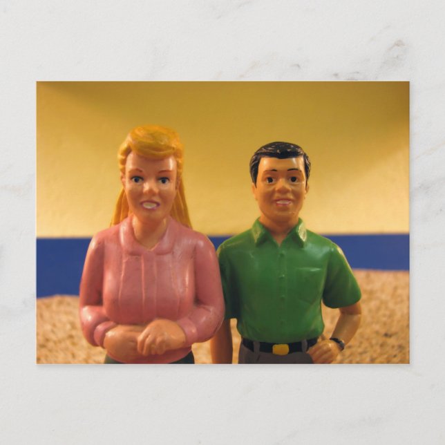 Postal amanda y ken (Anverso)