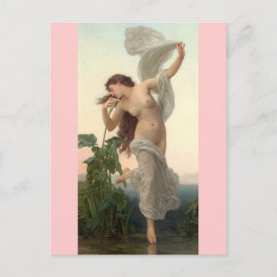 Postal Amanecer - Arte vintage - Bouguereau