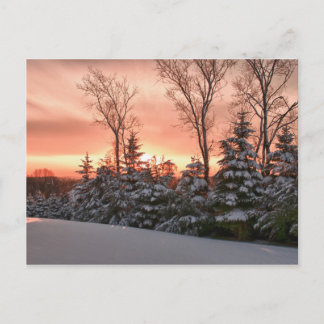 Postal amanecer de invierno