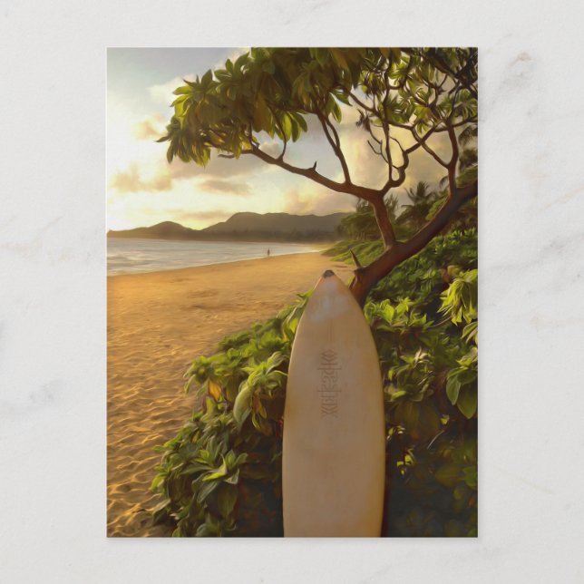 Postal Amanecer de Kailua (Anverso)