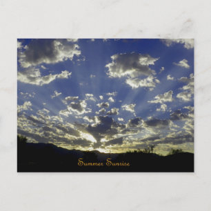 Postal Amanecer de verano