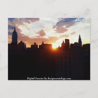 Postal Amanecer digital