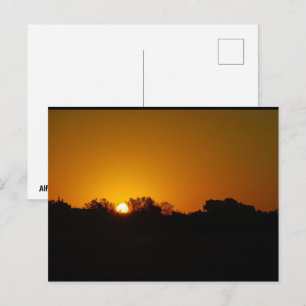 Postal Amanecer Dorado