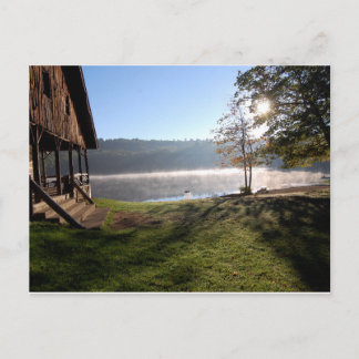 Postal Amanecer en el campamento