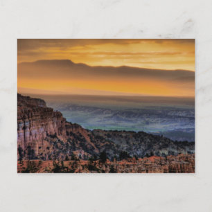 Postal Amanecer en el Cañón Bryce