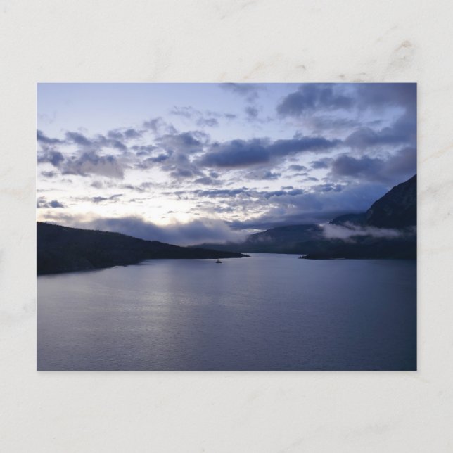 Postal Amanecer en el lago St. Mary II (Anverso)