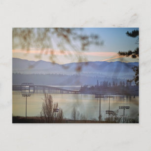 Postal Amanecer en invierno en Seattle